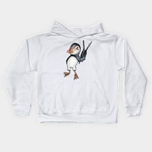 Cool Puffin Kids Hoodie